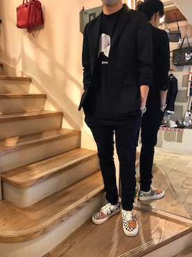 「SOLIDO（ソリード）のアイテム（ジャケット/アウター）」を使った、15388696さん（メンズ・173cm）の夏コーディネート