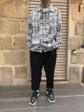 「OURET（オーレット）のアイテム（パンツ）」を使った、15388696さん（メンズ・173cm）の夏コーディネート
