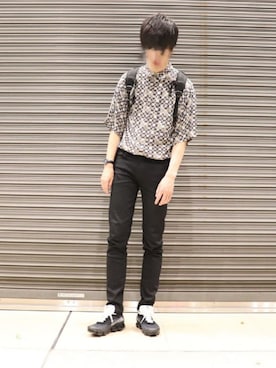 「JAM（ジャム）のアイテム」を使った、みさん（メンズ・178cm）の夏コーディネート