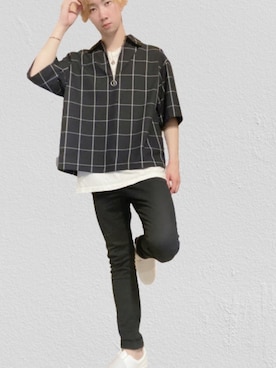 はる 【相互】さん（メンズ・176cm）の夏コーディネート