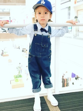 「cotton on（コットンオン）のアイテム」を使った、Jaykさん（キッズ・110cm）の秋コーディネート