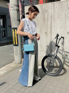 「diesel」｜こはまさん（レディース・156cm）の春コーディネート