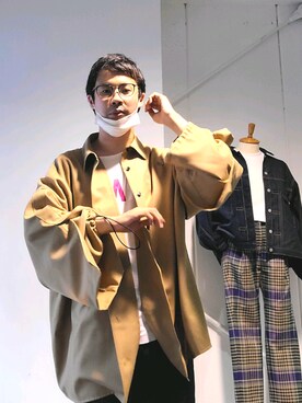 「岐阜駅」｜ゆうきさん（メンズ・173cm）の夏コーディネート