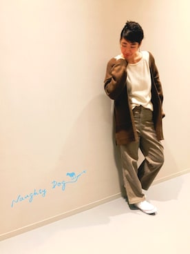 「ノーティードッグ」｜miki ayakaさん（レディース・171cm）の冬コーディネート