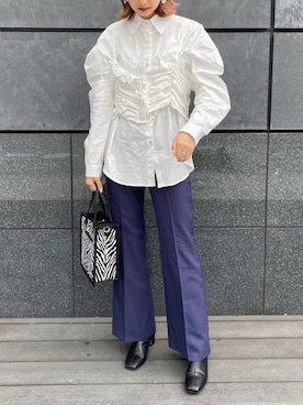 𝒌𝒂𝒆𝒅𝒆さん（レディース・160cm）の春コーディネート