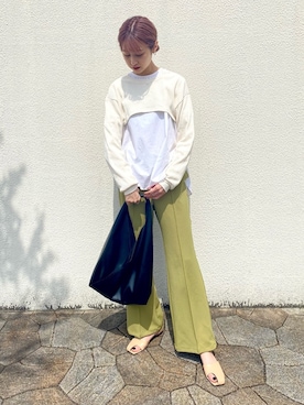 𝒌𝒂𝒆𝒅𝒆さん(レディース・160cm)の春コーディネート