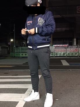 kazさん（メンズ・168cm）の冬コーディネート