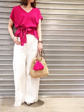 hanaeさん（レディース・153cm）の春コーディネート