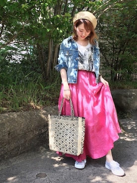 hanaeさん（レディース・153cm）の春コーディネート