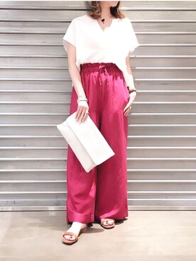 hanaeさん（レディース・153cm）の夏コーディネート