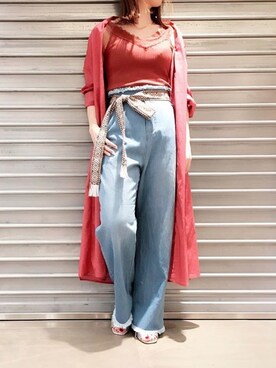 hanaeさん（レディース・153cm）の夏コーディネート