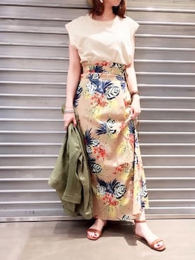 hanaeさん（レディース・153cm）の夏コーディネート