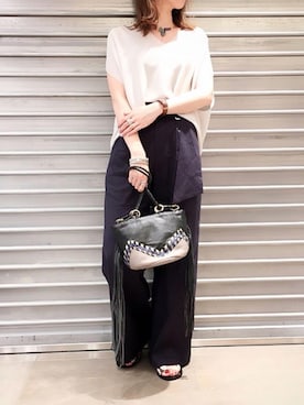 hanaeさん（レディース・153cm）の夏コーディネート