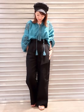 hanaeさん（レディース・153cm）の夏コーディネート