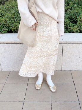 hanaeさん（レディース・153cm）の冬コーディネート