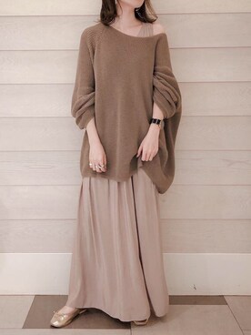 hanaeさん（レディース・153cm）の冬コーディネート