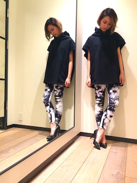 「DIESEL（ディーゼル）のアイテム（ルームウェア/パジャマ）」を使った、natsuki otaさん（レディース・169cm）の春コーディネート