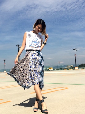 natsuki otaさん（レディース・169cm）の夏コーディネート