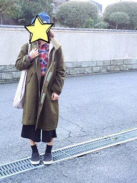 「VAIOUS（バイアス）のアイテム」を使った、ひーさん（レディース・153cm）の冬コーディネート