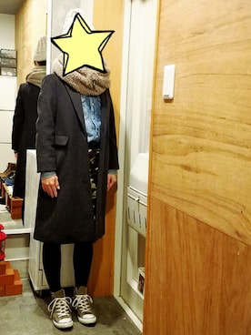 「SHADE by SHELLAC（シェイドバイシェラック）のアイテム」を使った、ひーさん（レディース・153cm）の冬コーディネート