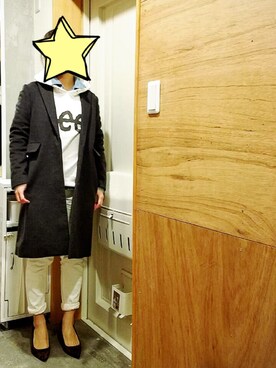 「bit blue（ビットブルー）のアイテム」を使った、ひーさん（レディース・153cm）の冬コーディネート