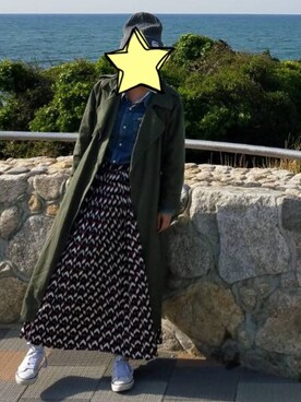 ひーさん（レディース・153cm）の春コーディネート