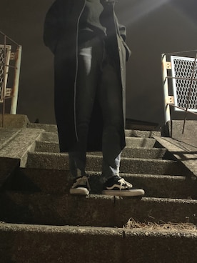 「DHOLIC（ディーホリック）のラグランスリーブボクシーロングコート（ダウンジャケット/コート）」を使った、なさん（レディース・167cm）の冬コーディネート