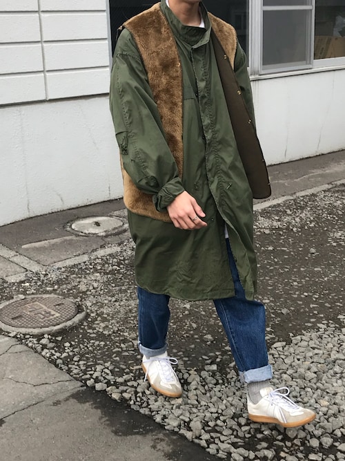 Yop Barbourのベストを使ったコーディネート Wear