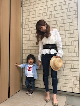 AI♡さん（レディース・156cm）の春コーディネート