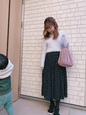 AI♡さん（レディース・156cm）の冬コーディネート