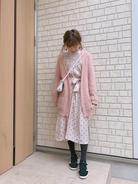 「N.（N. Natural Beauty Basic）（エヌエヌナチュラルビューティーベーシック）のアイテム（アクセサリー）」を使った、AI♡さん（レディース・156cm）の冬コーディネート
