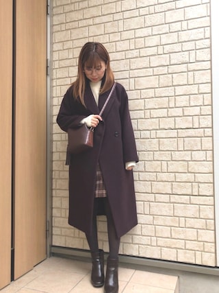 きなねこ様用　Spick & Span  Wフェイスビックカラーコート36 きなねこ様用 Spick & Span Wフェイスビックカラーコート36