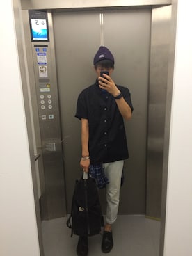 MatsunoMさん（メンズ・172cm）の夏コーディネート