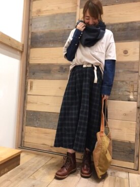 marriiin∇さん（レディース・159cm）の秋コーディネート