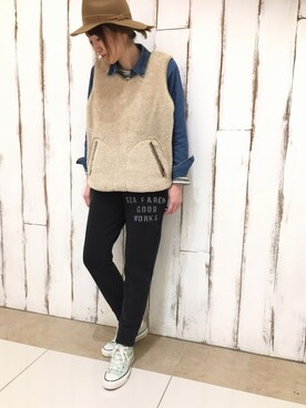 marriiin∇さん（レディース・159cm）の冬コーディネート