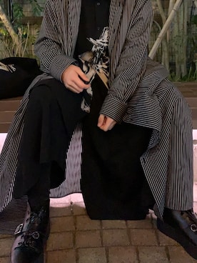 黒さん（メンズ・168cm）の冬コーディネート