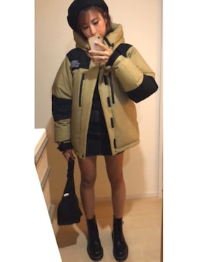 「FREAK'S STORE（フリークスストア）のアイテム（ハンチング/ベレー帽）」を使った、miuさん（レディース・160cm）の秋コーディネート