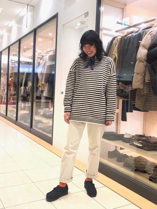 Hira Bshop 大宮ルミネ店 Labour And Waitのバンダナ スカーフを使ったコーディネート Wear