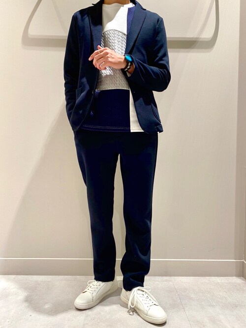 Watanabe アバハウス 土岐プレミアムアウトレット店 Abahouse Grayのテーラードジャケットを使ったコーディネート Wear
