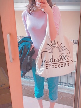 「WILLSELECTION（ウィルセレクション）のアイテム（パンツ）」を使った、ゆめさん（レディース・163cm）の秋コーディネート