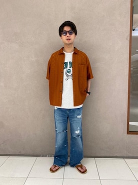 ANDOさん（メンズ・173cm）の夏コーディネート