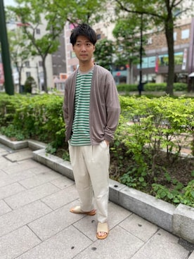 ANDOさん(メンズ・173cm)の夏コーディネート