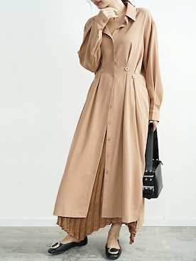 「Futier land（フューティアランド）のアイテム」を使った、ナツさん（レディース・158cm）の冬コーディネート