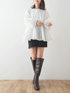 ナツさん(レディース・158cm)の冬コーディネート