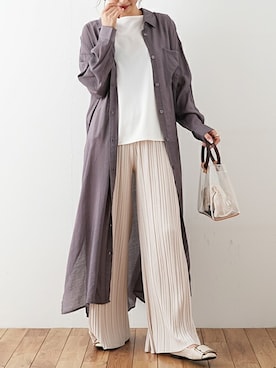 「Futier land（フューティアランド）のアイテム」を使った、ナツさん（レディース・158cm）の春コーディネート