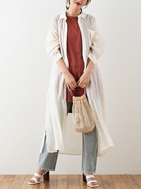 ナツさん（レディース・158cm）の春コーディネート