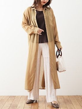 「Futier land（フューティアランド）のアイテム」を使った、ナツさん（レディース・158cm）の春コーディネート