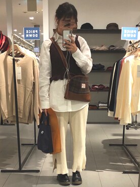 「iFace（アイフェイス）のアイテム（その他）」を使った、rizriz7さん（レディース・152cm）の冬コーディネート