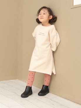 「SOROTTO（ソロット）のアイテム」を使った、sorotto_sさん（キッズ・100cm）の秋コーディネート