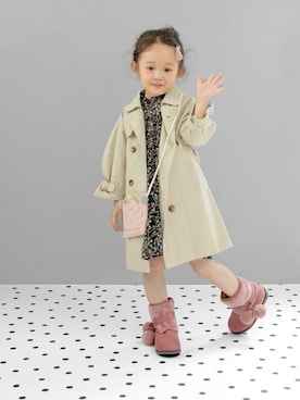 「アイテム（ブーツ）」を使った、sorotto_sさん（キッズ・100cm）の秋コーディネート